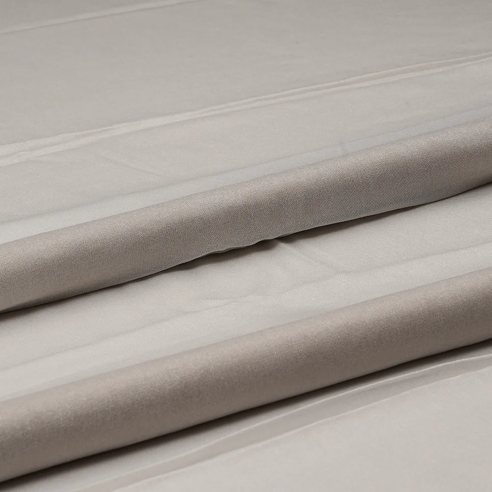 Satin Georgette Plain 60 Grams - Foil Print